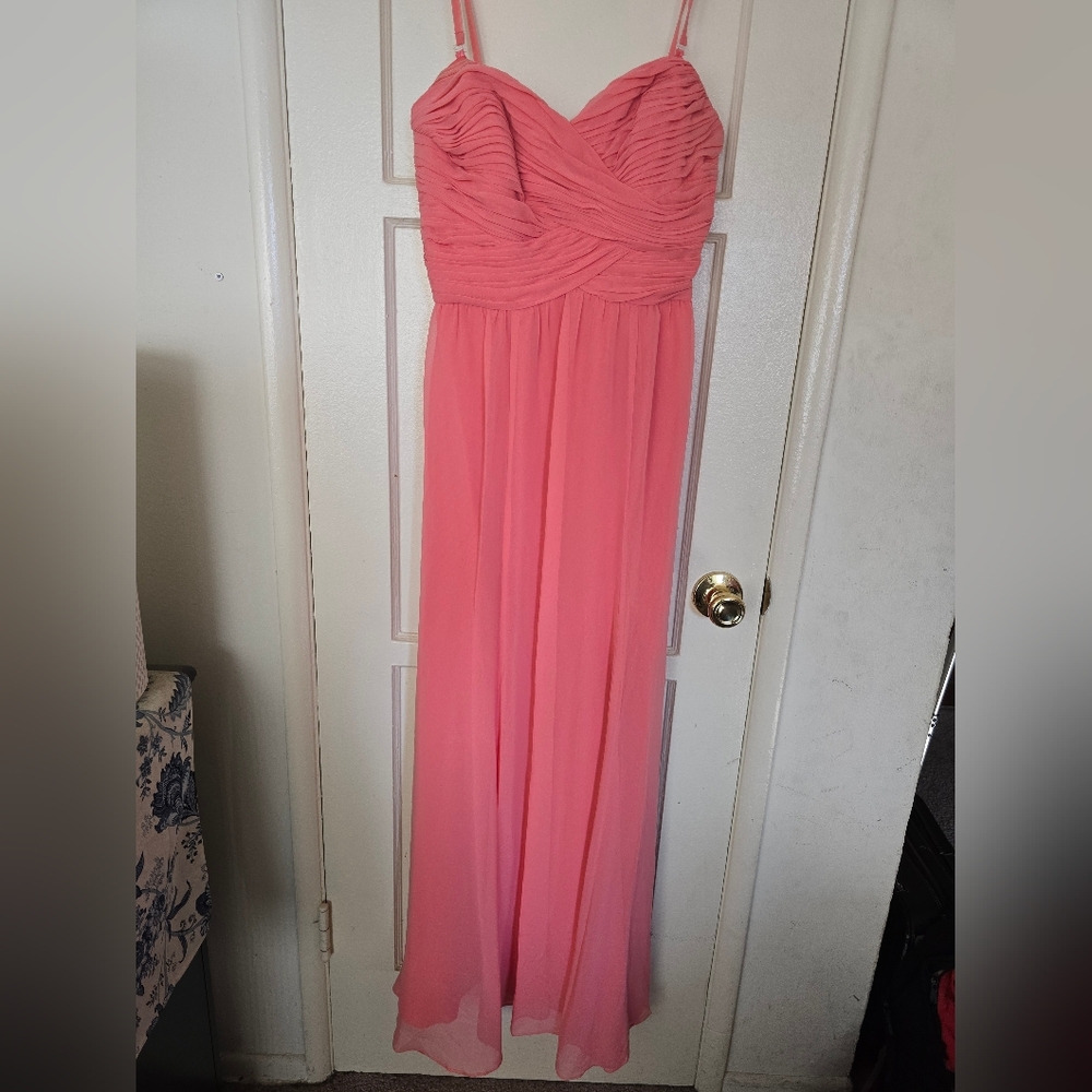 Lauren Ralph Lauren Orange Evening Dress
